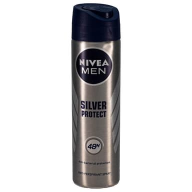 اسپری ضد تعریق مردانه نیوآ مدل Silver Protect با ماندگاری ۴۸ ساعته