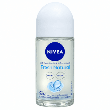 مام رول ضدتعریق فرش نچرال ۵۰ میل اصلی آلمانی | Fresh Natural Roll-On Antiperspirant 50ml Original Germany
