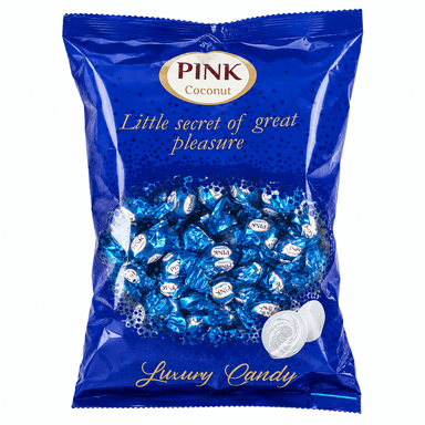 شکلات ترافل پینک مدل Coconut نارگیلی Pink Coconut Truffle Luxury Candy