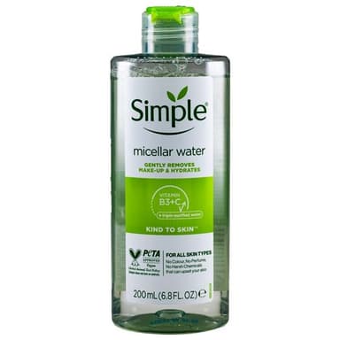 میسلار واتر سیمپل مدل Kind To Skin حجم 200 میلی لیتر