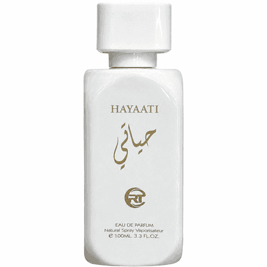 عطر ۱۰۰ میل اماراتی حیاتی سفید (Hayaati White) ادو پرفیوم | رایحه یونیسکس