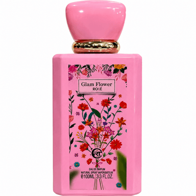 عطر 100 میل اماراتی گلام فلاور رز Glam Flower Rose Eau De Parfum