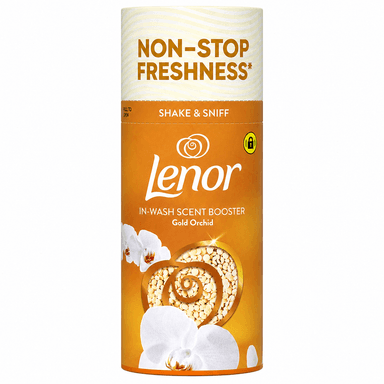 خوشبو کننده لباس لنور Gold Orchid معطر لباس ۱۵۵ گرم | Lenor Gold Orchid In-Wash Scent Booster 155g